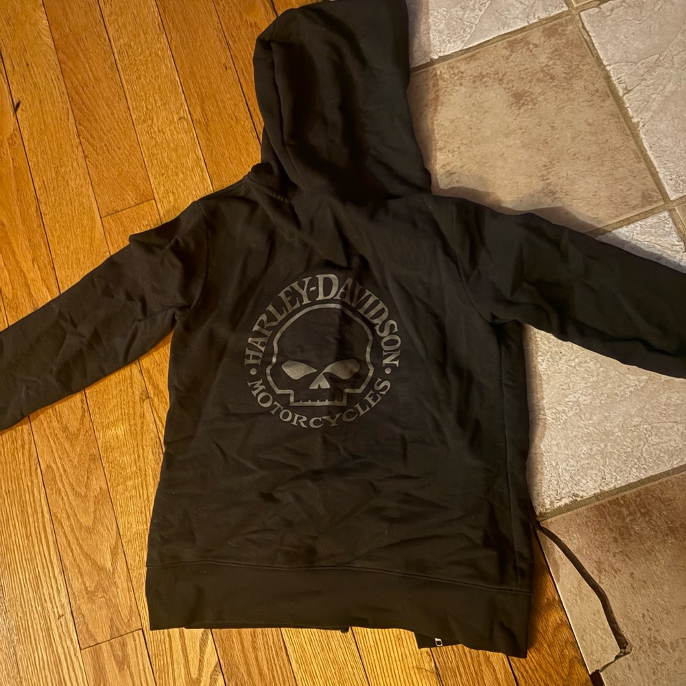 Harley-Davidson Black Skull Hoodie